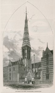 Nueva Iglesia de Todos los Santos, en Margaret Street en Cavendish Square de English School