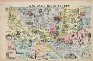 Nuevo mapa cómico de Londres