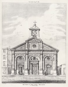 Nueva fachada, Capilla de San James, Marylebone de English School