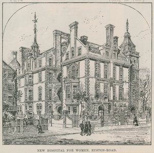 Nuevo Hospital para Mujeres, Euston Road, Londres de English School