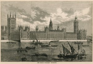 Nuevas Casas del Parlamento, Westminster, Londres