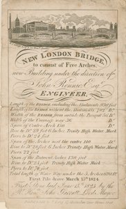 Nuevo Puente de Londres - Ingeniero John Rennie de English School