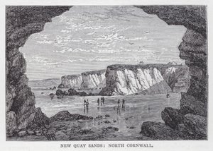 Arenas de New Quay, Norte de Cornwall de English School
