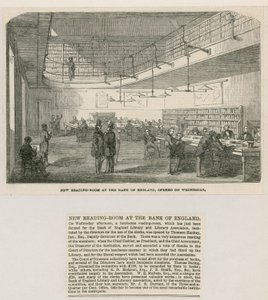 Nueva Sala de Lectura en el Banco de Inglaterra