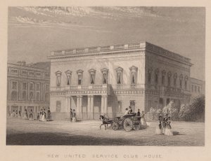 New United Service Club House, Londres de English School
