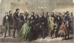 Recepción de Año Nuevo en la Casa Blanca