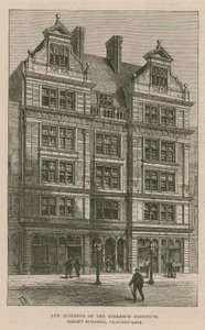 Nuevo edificio del Instituto Birkbeck, Breams Buildings, Chancery Lane, Londres de English School
