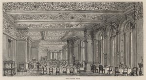 Nuevo edificio del Club Constitucional en Northumberland Avenue: La sala de café de English School
