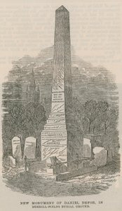 Nuevo monumento de Daniel Defoe de English School