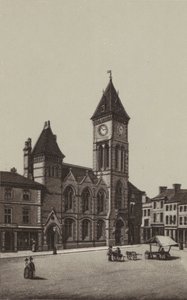 Newbury: Muncipal Buildings (litho)