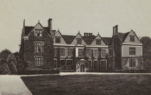 Newbury: Shaw House (litografía) de English School