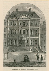 Newcastle House, Lincolns Inn, Londres de English School