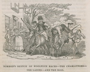 Boceto de Nimrod de las carreras de Woolwich