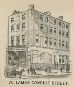 No 70 Lambs Conduit Street de English School