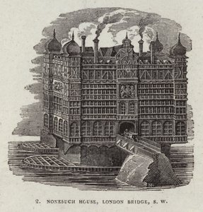Nonesuch House en el Puente Viejo de Londres de English School