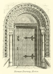 Puerta normanda, Horton de English School