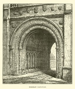 Puerta normanda de English School