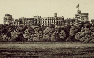Frente norte, Castillo de Windsor de English School