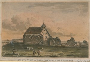 Vista norte de la Iglesia de Hove de English School