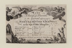 Tarjeta comercial de Northampton Chapel de English School