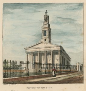Iglesia de Norwood, Lambeth, Londres de English School
