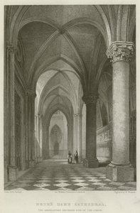 Catedral de Notre Dame, El Ambulatorio del Lado Sur del Coro de English School