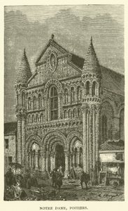Notre Dame, Poitiers (grabado)