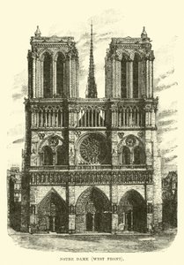Notre Dame, fachada oeste