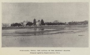 Nukualofa, Tonga, la capital de las Islas Amistosas de English School