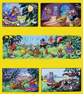 Animales de la guardería de English School