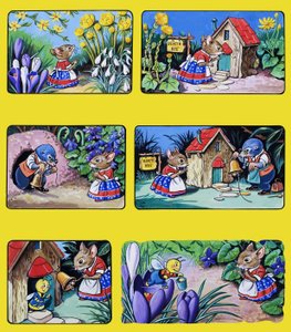 Animales de la guardería de English School