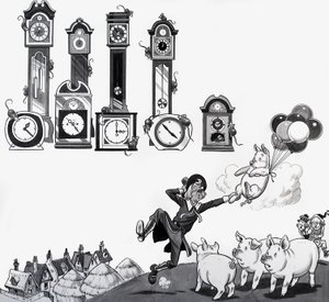 Ilustración de rima infantil