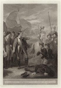 Oliver Cromwell suprimiendo el motín en el ejército