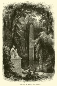 Obelisco en Villa Pallavicini de English School