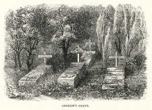 La tumba de Oberlin (grabado)