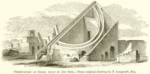 Observatorio en Delhi, construido por Jey Sing