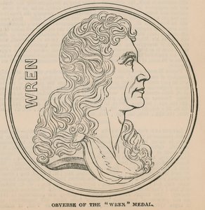 Anverso de la Medalla Wren