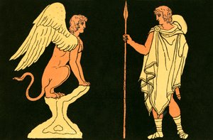 Edipo y la Esfinge de English School