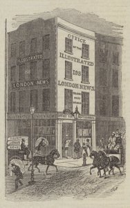 Oficina del Illustrated London News (grabado)