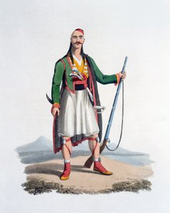 Oficial de los Spahis, 1818