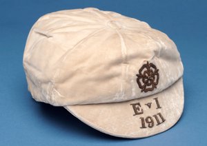 Gorra oficial de Inglaterra, 1911 de English School
