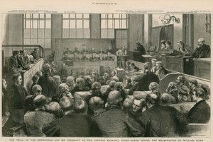 Old Bailey. El juicio de los detectives y el Sr. Froggatt. El examen de William Kerr de English School