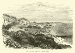 Antigua estación de convictos, Bahía de Sídney de English School