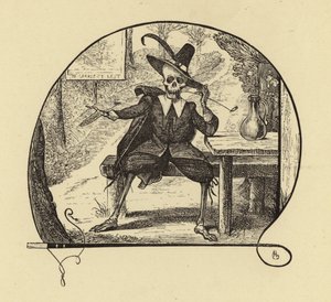 Old Hobson, John Milton (grabado) de English School