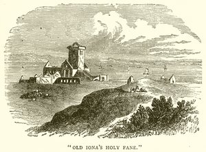 El antiguo santuario de Iona