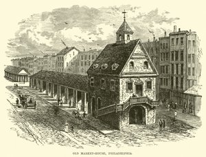 Antigua casa del mercado, Filadelfia de English School