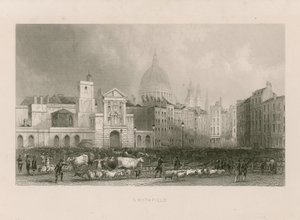 Antiguo Mercado de Smithfield de English School
