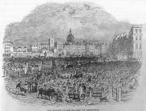 Antiguo Mercado de Smithfield de English School