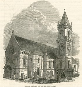 Antigua Iglesia de St Pancras, Londres, reconstruida