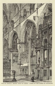 Antigua St Pauls, Pasillo Norte del Coro, Tumbas de los Condes de Pembroke de English School